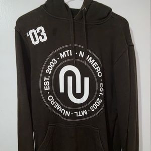 Numero Dark Olive Hoodie